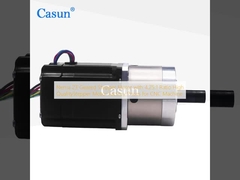 4.25:1 অনুপাত সহ Nema 23 গিয়ারড স্টেপার মোটর সিএনসি মেশিনের জন্য উচ্চ মানের স্টেপার মোটর কারখানার দাম