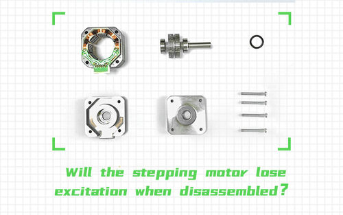 সম্পর্কে সর্বশেষ কোম্পানির খবর Will the stepping motor lose excitation when disassembled?