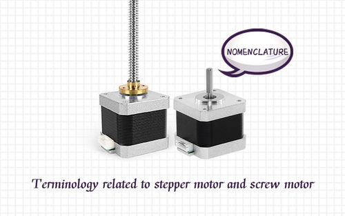 সম্পর্কে সর্বশেষ কোম্পানির খবর Terminology related to stepper motor and screw motor