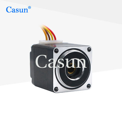ভালো দাম 1.8 Degree Hollow Shaft NEMA 11 Micro Stepper Motor For Medical Machine Robot Camera অনলাইন