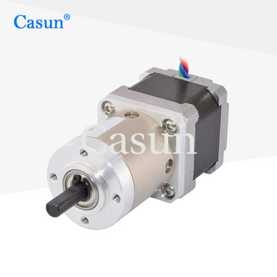 ভালো দাম NEMA 14 Double Shaft Stepper Motor With Gearbox 19/1 35*35*28mm অনলাইন