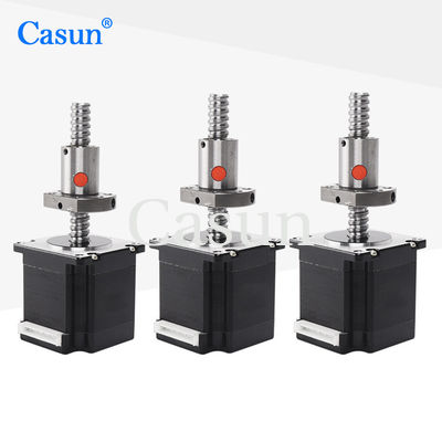 ভালো দাম 0.5Amp Nema 11 Ball Screw Rod Stepper Motor 32mN.M Linear Stepper Motor অনলাইন