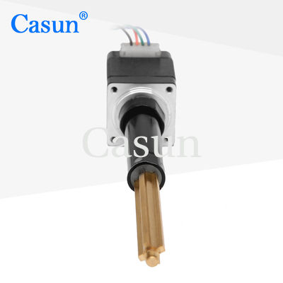 ভালো দাম Black Lead Screw Stepper Motor Linear Actuator NEMA 11 Helical Pitch 38.1mm For Dispenser অনলাইন