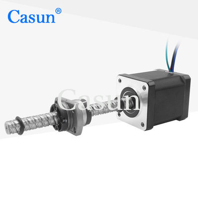 ভালো দাম 1.8° Angel NEMA 14 Stepper Motor With Lead Screw 0.36N.M Tr8*8 অনলাইন