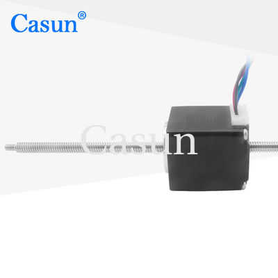 ভালো দাম 80mN.M Nema11 Non Captive Stepper Motor Through Screw Lead 8mm 0.8A 4.64V অনলাইন