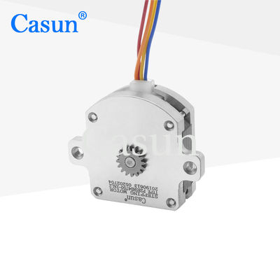 ভালো দাম Pancake Stepper Motor 1.8 Degree 2 Phase 1.55 V 13mm Gear Shaft For SMT Machine অনলাইন