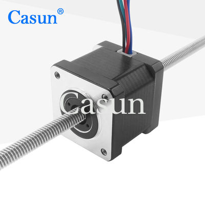 ভালো দাম Nema 14 Non Captive Lead Screw Stepper Motor 34mm Tr6.35 35mm Linear Step Motor অনলাইন