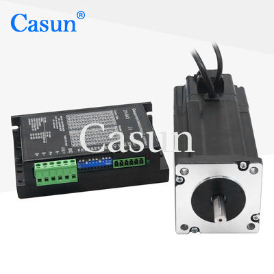 ভালো দাম Nema 24 Brake Stepper Motor 4.1N.M 1.5kg 24mm Length Shaft অনলাইন