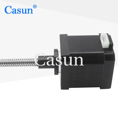 ভালো দাম 1.8 Degree 2 Phase Nema 17 Tr8*8 Linear Stepper Motor 42*42*48mm 0.5N.m For CNC অনলাইন