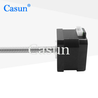 ভালো দাম Nema 17 Tr8*8 200mm লিড স্ক্রু বৈদ্যুতিক রৈখিক মোটর actuator থ্রেড 12V 28N.Cm অনলাইন