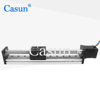ভালো দাম Micro Nema 17 Ball Screw Slider Rail With Nema 17 Hybrid Stepper Motors CE RoHS Certifications অনলাইন
