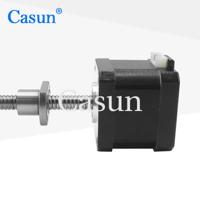 ভালো দাম Ball Screw Stepper Motor NEMA 17 Tr8*2 450mN.M Two Phase CE ISO অনলাইন