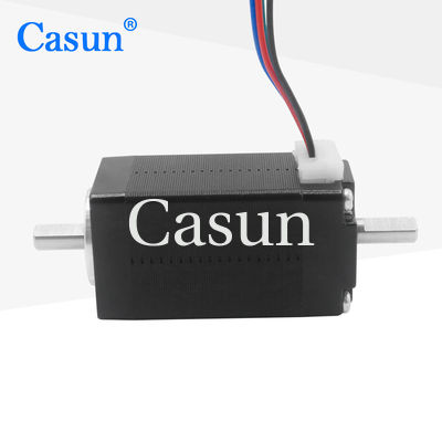 ভালো দাম 1.8 ডিগ্রী NEMA 8 ডুয়াল অক্ষ স্টেপার মোটর 20 * 20 * 38mm 40mN.M ROHS অনলাইন