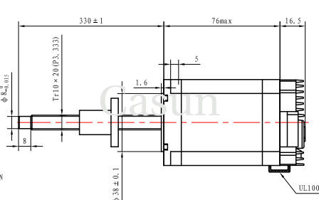 ভালো দাম NEMA 23 ইন্টিগ্রেটেড এক্সটার্নাল লিড স্ক্রু স্টেপার মোটর 2N.M ইন্টিগ্রেটেড ক্যাপটিভ স্টেপ মোটর অনলাইন