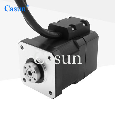 ভালো দাম NEMA 17 Gearbox 5:1 Stepper Motor With Encoder 2.0A For Automation Equipment অনলাইন