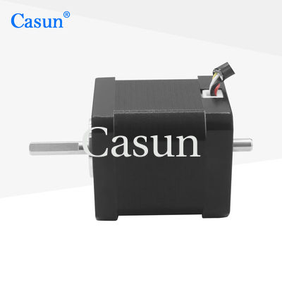 ভালো দাম NEMA 17 Dual Axis Stepper Motor 48mm Body 2.0A 0.59N.m With Mechanical Equipment অনলাইন