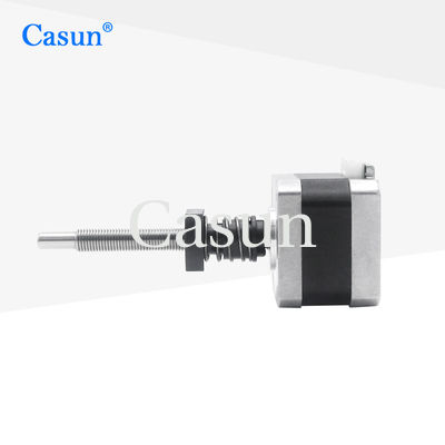 Captive 34mm NEMA 17 Stepper Motor With Lead Screw 42mm Linear Step Motor