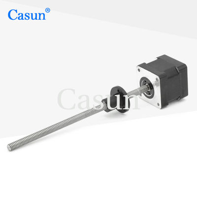 ভালো দাম 0.4Amp NEMA 14 Hybrid Stepper Motor Tr5*1 P1 Micro Step Motor For Automation Machine অনলাইন