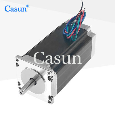 ভালো দাম 1.8 ডিগ্রী স্টেপার মোটর 57x57x100mm 425oz 3.0N.m NEMA 23 ইলেকট্রনিক ব্রোডারি মেশিনের জন্য অনলাইন