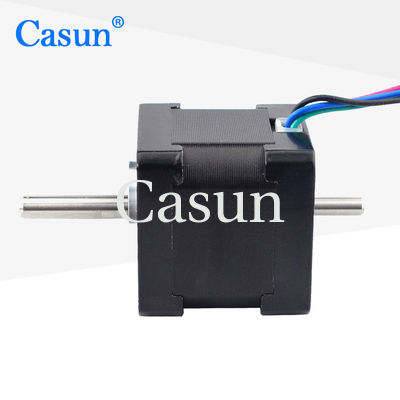 ভালো দাম Dual Shaft Nema 14 Stepper Motor 4 Leads 34mm 1.8deg 18Ncm 25.56oz.in 0.8A Step Motor অনলাইন