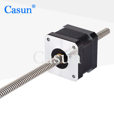 ভালো দাম 0.4A 12V Casun Nema 17 CNC মেশিনের জন্য নন ক্যাপটিভ স্টেপার ROHS অনলাইন