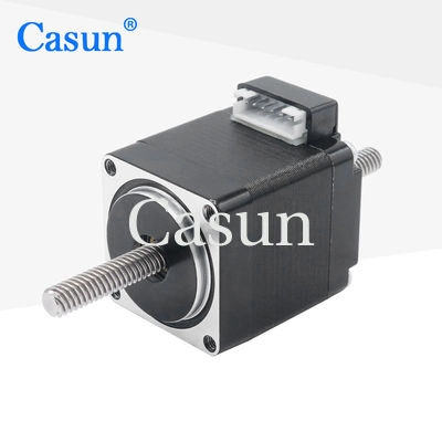 ভালো দাম 28*28*33mm NEMA 11 Linear Stepper Motor 50mN.M 0.67A For Textile Equipment অনলাইন
