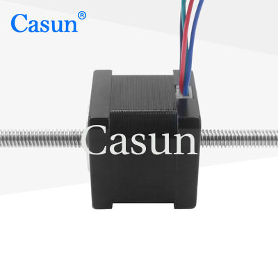 ভালো দাম Linear Nema 14 Non Captive Stepper Motor Lead Screw Tr6.35 35mm For Automation Equipment অনলাইন