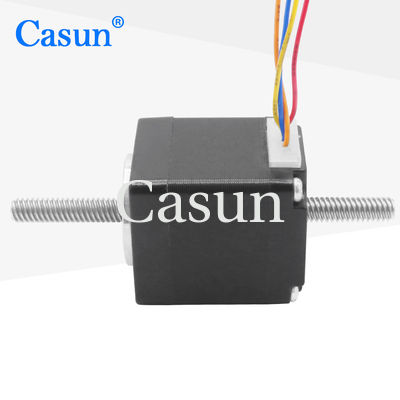 ভালো দাম 1.8 Degree Lead Screw Motor Mini Hybrid NEMA 11 Non Captive Stepper Motor Tr5×4 অনলাইন