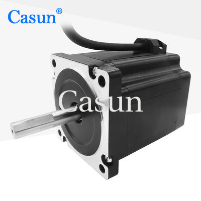 ভালো দাম 3 Phase 1.2 Degree Dual Shaft Stepper Motor Nema 34 Micro 86*86*98mm 5N.M For Equipment অনলাইন