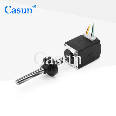 ভালো দাম Casun Nema8 Nema11 Nme14 Hybrid Lead Screw Stepper Motor Tr5x2 Captive Screw Stepper Motor অনলাইন