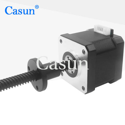 450mN.M 0.3kg Tr8*4 NEMA 17 Stepper Motor With Lead Screw