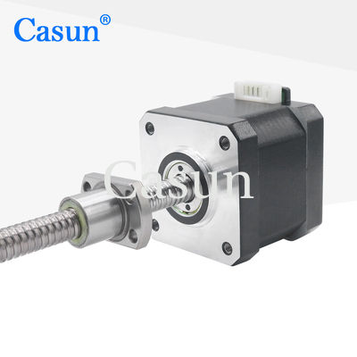 ভালো দাম NEMA 17 Linear Stepper Motor Lead Screw Tr8*2 40mm Body 0.45N.M For Industrial Automation অনলাইন