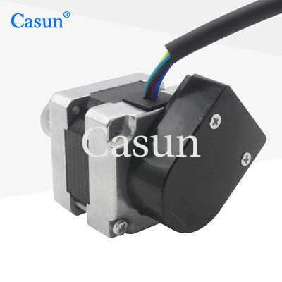 ভালো দাম এনকোডার এবং গিয়ার সহ হাইব্রিড স্টেপার মোটর Nema16 105mN.m 8.75V স্টেপিং মোটর অনলাইন